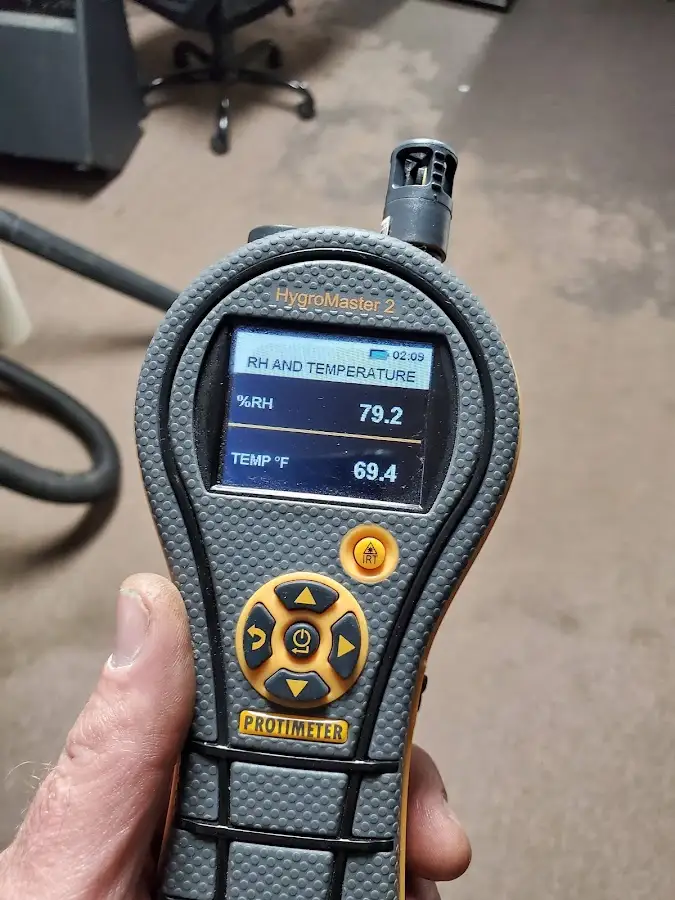 Moisture meter humidity assessment for Mold Remediation & Removal in Lochbuie